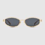 Oval frame sunglasses
